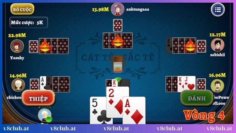 Cách chưng bài Catte cơ bản người chơi cần biết