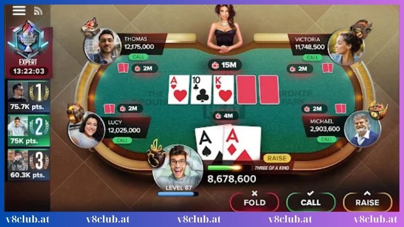 Đánh bài Poker khái niệm cơ bản trong game