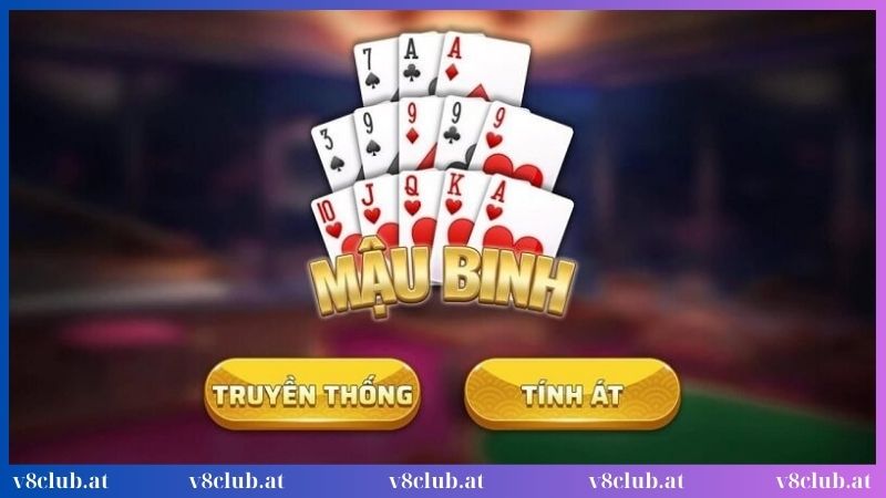 Game bài Mậu Binh nổi tiếng khiến bao người mê