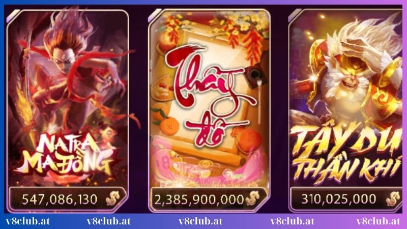 Thông tin cơ bản về sảnh nổ hũ V8club được săn đón