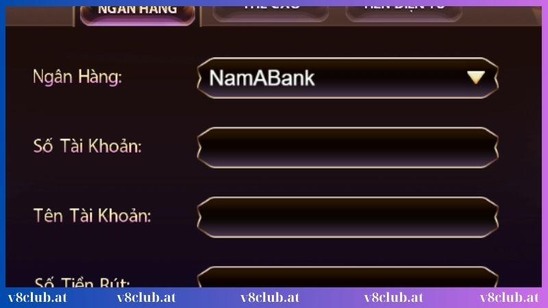 Hỏi đáp V8club về giao dịch nạp rút tiền khi thất bại