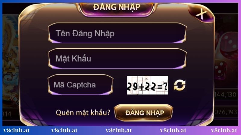 Đăng nhập V8club trên máy tính siêu dễ