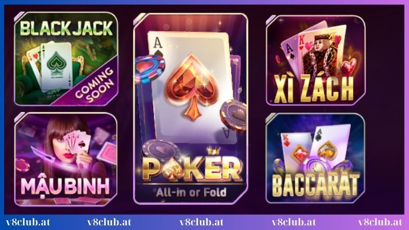 Điểm hấp dẫn tại game bài V8club được hội viên săn đón